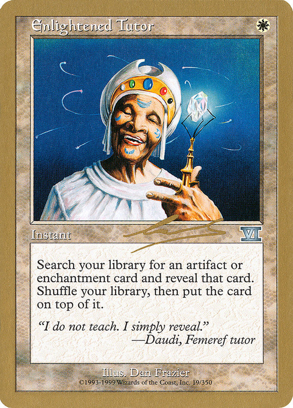 Tutor Iluminado (Nicolas Labarre) [Campeonato Mundial de Barajas 2000] 