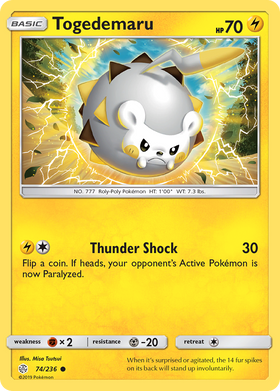 Togedemaru (74/236) [Sol y Luna: Eclipse Cósmico] 