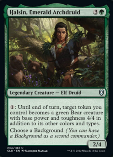 Halsin, archidruida esmeralda [Commander Legends: Battle for Baldur's Gate] 