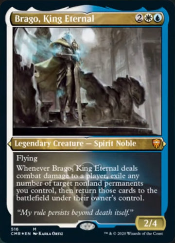 Brago, Rey Eterno (Grabado) [Commander Legends] 