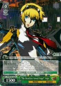 "El ángel armado sin corazón" Aigis (P4/EN-S01-024 R) [Persona 4 ver.E] 