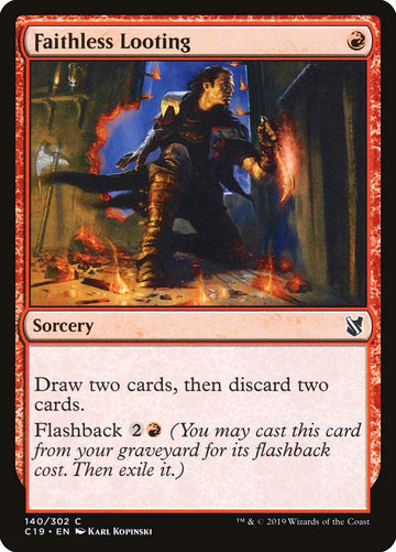 Saqueo sin fe [Commander 2019] 
