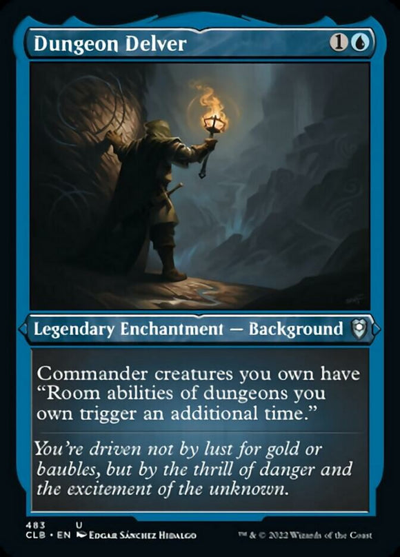 Explorador de mazmorras (lámina grabada) [Commander Legends: Battle for Baldur's Gate] 