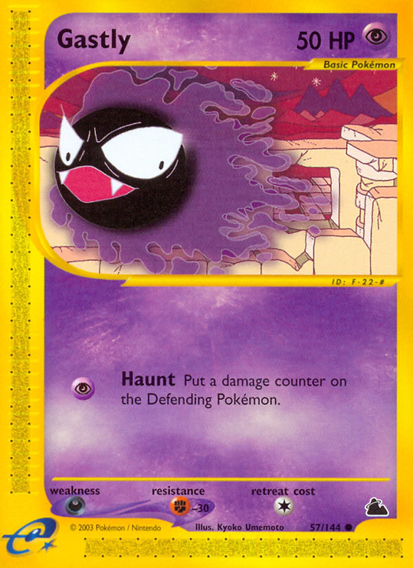 Gastly (57/144) [Cresta del cielo] 