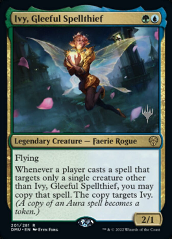 Ivy, alegre ladrona de hechizos (paquete promocional) [Promociones de Dominaria United] 