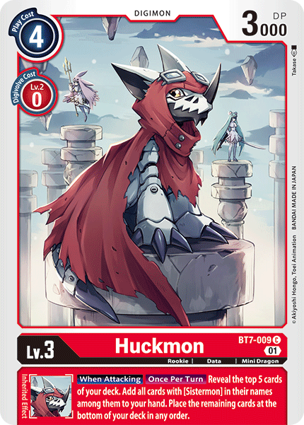 Huckmon [BT7-009] [Próxima aventura] 