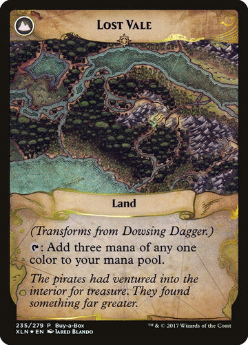 Dowsing Dagger // Lost Vale (Buy-A-Box) [Ixalan Treasure Chest] - 0
