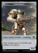 The Monarch // Construct (0041) Double-Sided Token [Commander Masters Tokens]-2