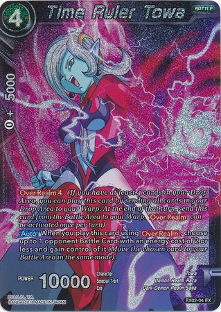 Gobernante del Tiempo Towa (Reflectante) (EX02-04) [Villanos del Demonio Oscuro] 