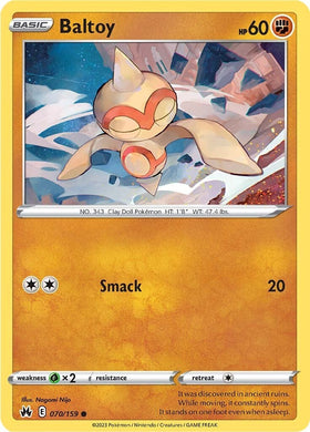 Baltoy (070/159) [Espada y escudo: corona cenit] 