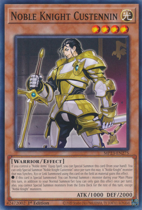 Noble caballero Custennin [MP23-EN275] Común 