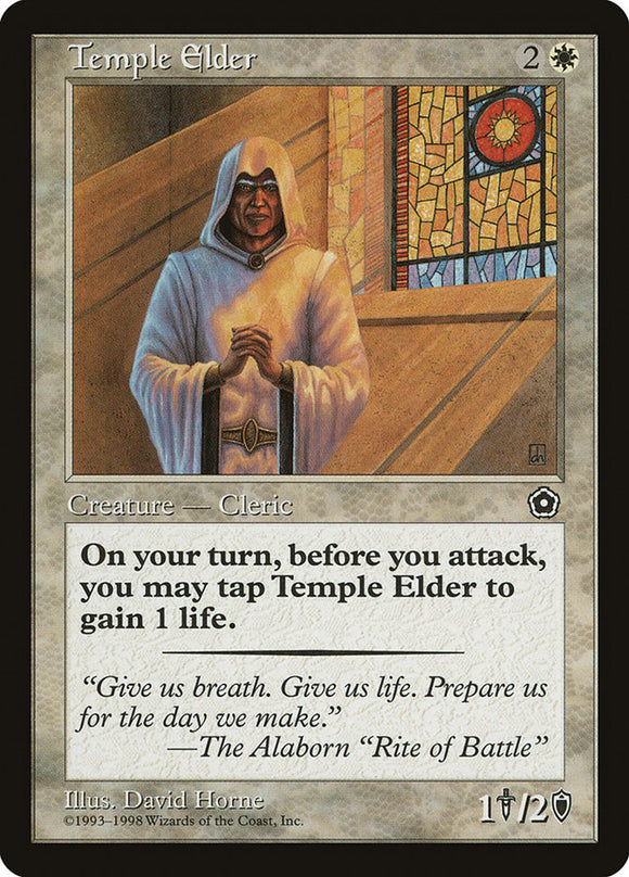 Anciano del Templo [Portal de la Segunda Edad] 