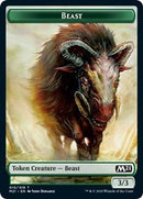 Beast // Construct Double-Sided Token [Core Set 2021 Tokens]-1