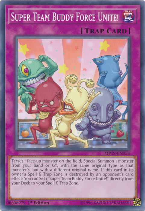 ¡Uníos, superequipo Buddy Force! [MP19-EN054] Común 