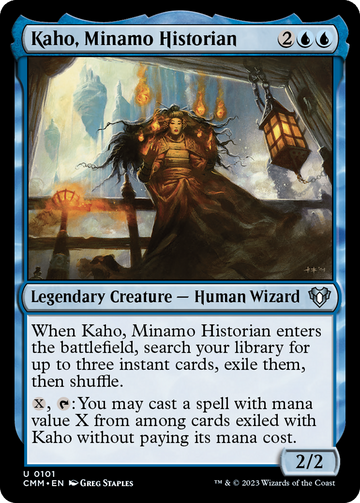 Kaho, Minamo Historiador [Comandante Masters] 