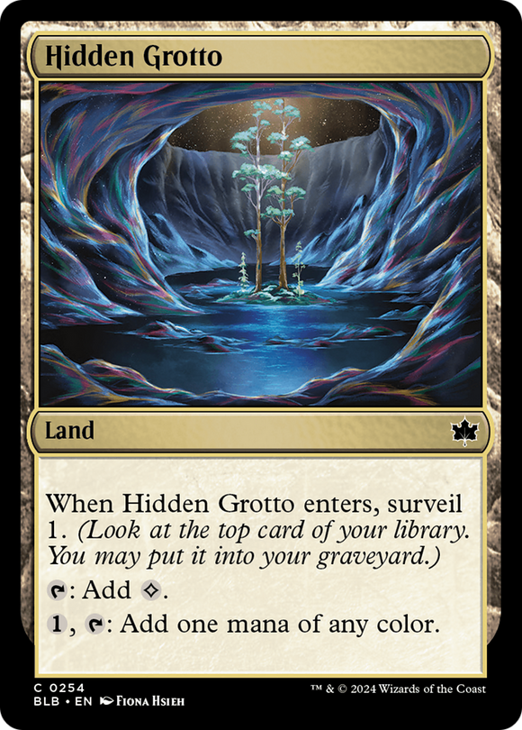 Gruta oculta [Bloomburrow] 