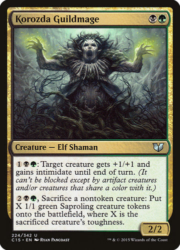 Mago del gremio de Korozda [Commander 2015] 