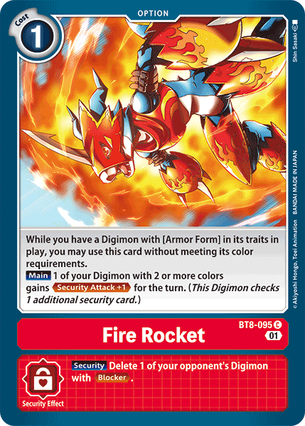 Cohete de fuego [BT8-095] [Nuevo despertar] 