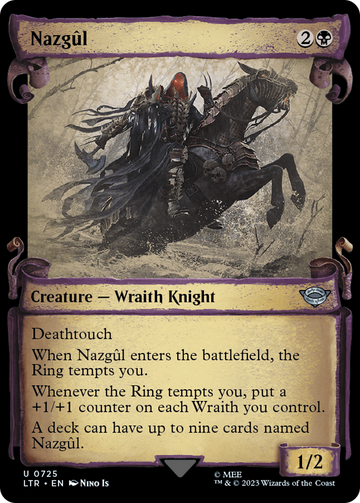 Nazgul (0725) [Pergaminos de presentación de El Señor de los Anillos: Cuentos de la Tierra Media] 