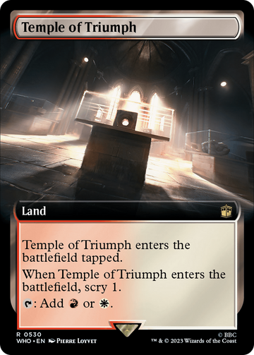 Templo del Triunfo (Ilustración ampliada) [Doctor Who] 