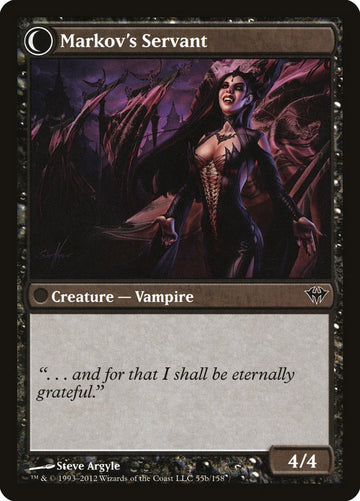 Chosen of Markov // Markov's Servant [Dark Ascension] - 0