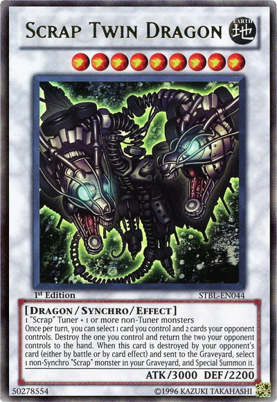 Dragón gemelo de chatarra [STBL-EN044] Ultra raro 