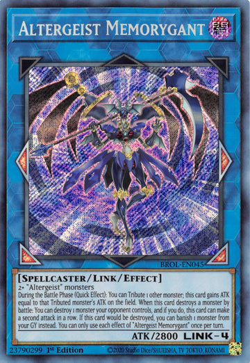 Altergeist Memorygant [BROL-EN045] Secreto Raro 