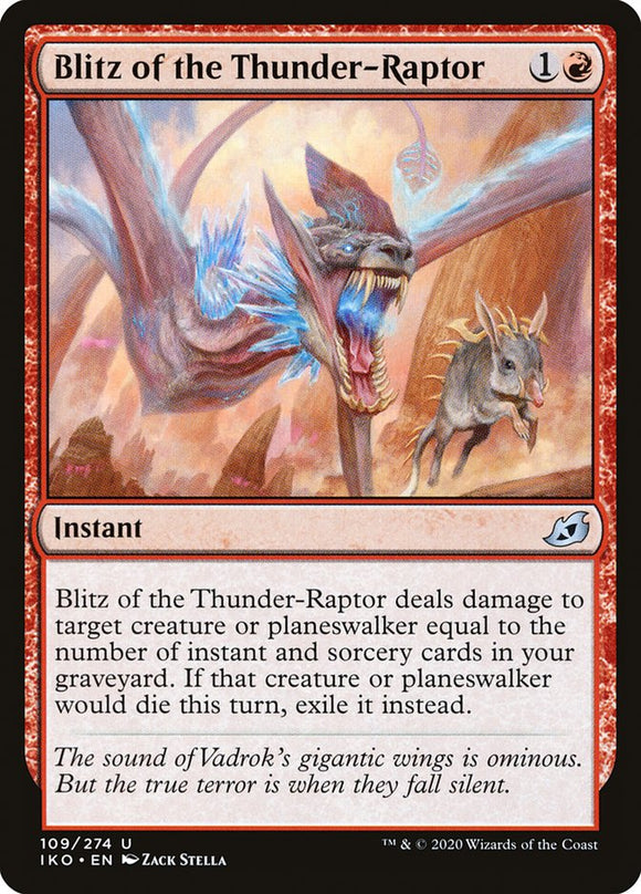 Blitz del Raptor del Trueno [Ikoria: Lair of Behemoths] 
