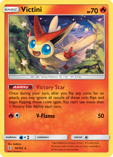 Victini (10/145) [Sol y Luna: Guardianes en ascenso] 