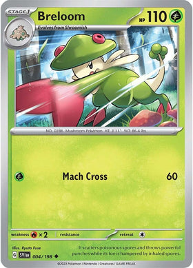 Breloom (004/198) [Scarlet &amp; Violet: Conjunto básico] 