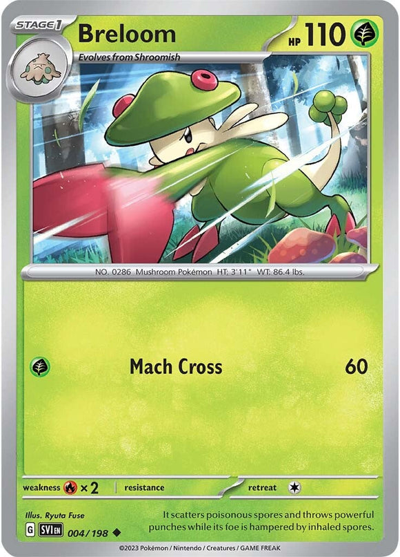 Breloom (004/198) [Scarlet &amp; Violet: Conjunto básico] 