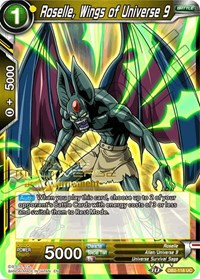 Roselle, Wings of Universe 9 (Torneo de Draft del Multiverso Divino) (DB2-116) [Tarjetas de Promoción del Torneo] 