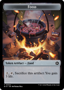 Comida // Ficha de trama de doble cara [Outlaws of Thunder Junction: The Big Score Tokens] -1