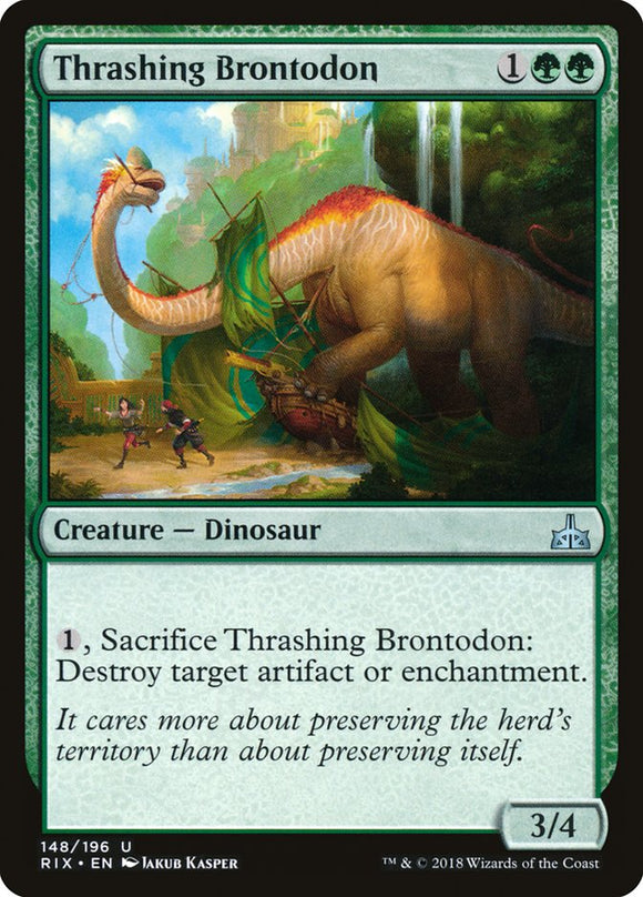 Brontodonte apaleado [Rivales de Ixalan] 