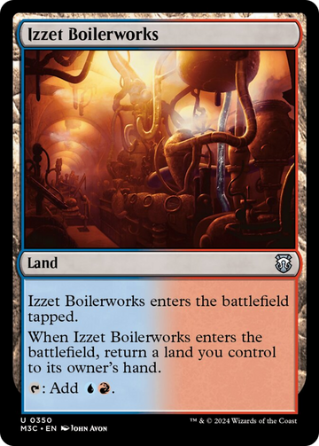 Calderería Izzet [Comandante de Modern Horizons 3] 