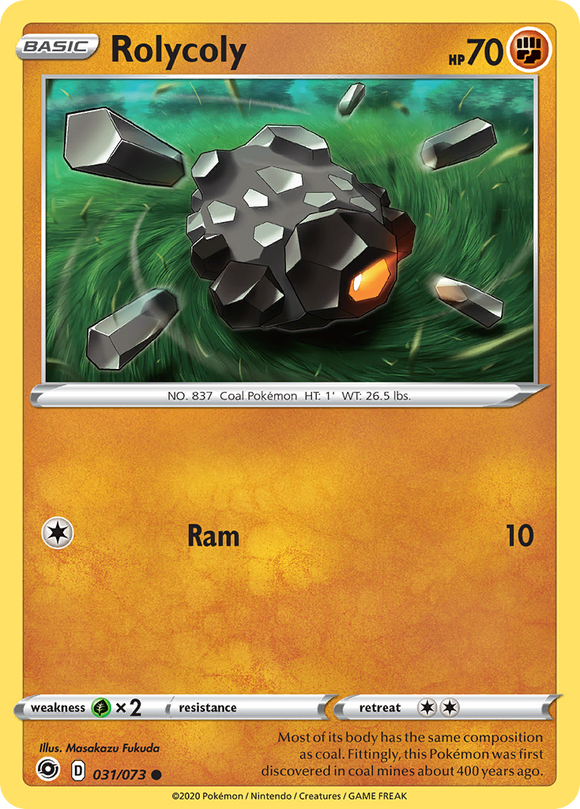 Rolycoly (031/073) [Espada y escudo: Camino del campeón] 