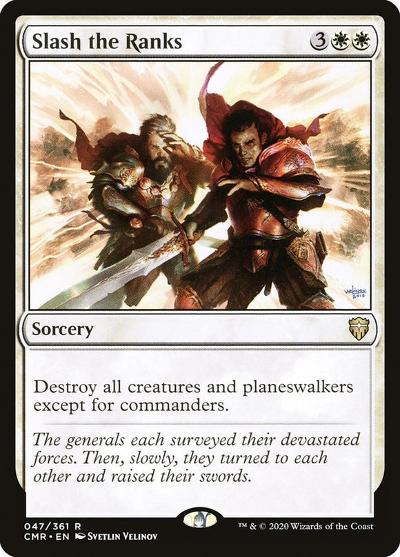 Recortar las filas [Commander Legends] 