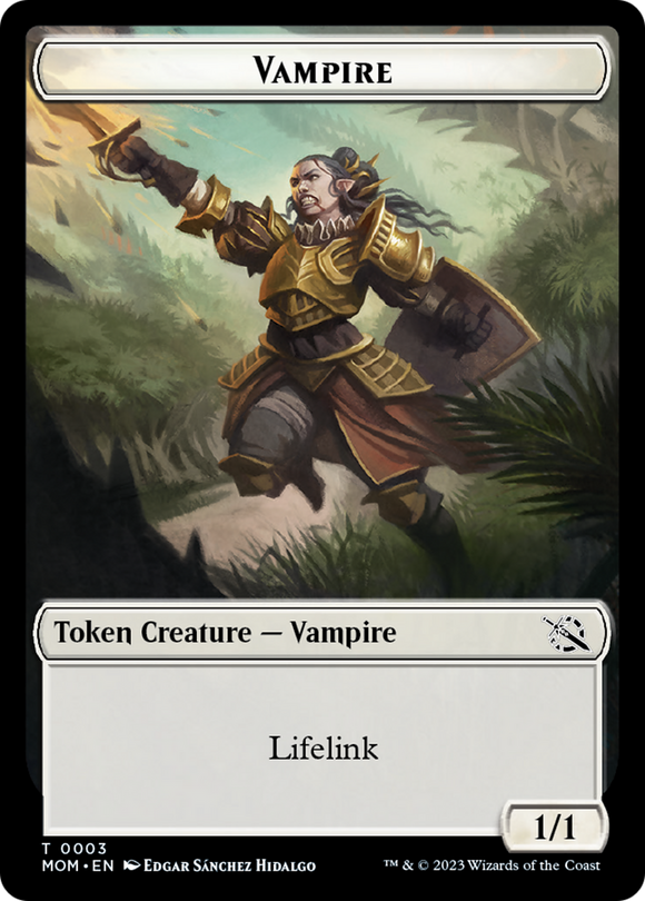 Elemental (9) // Ficha de vampiro de doble cara [Fichas de Marcha de las Máquinas] 