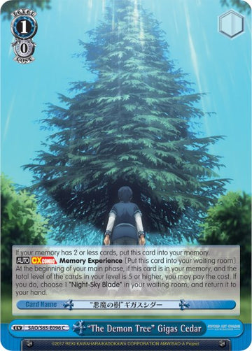"El árbol del demonio" Cedro Gigas (SAO/S65-E096 C) [Sword Art Online -Alicization-] 