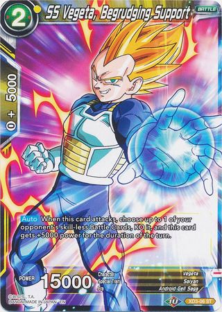 SS Vegeta, apoyo a regañadientes (XD3-06) [La forma de vida definitiva] 