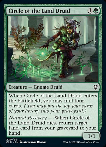 Druida del Círculo de la Tierra [Commander Legends: Battle for Baldur's Gate] 