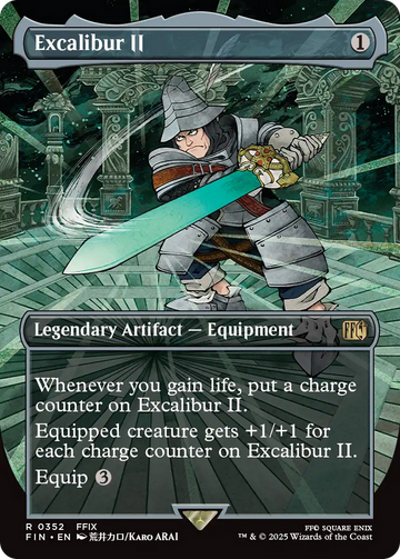 Excalibur II (Borderless) [FINAL FANTASY]