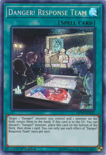 ¡Peligro! Equipo de respuesta [MP19-EN221] Prismatic Secret Rare 