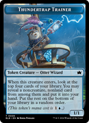 Snail // Thundertrap Trainer Double-Sided Token [Bloomburrow Tokens]-2
