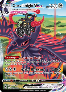 Corviknight VMAX (TG19/TG30) [Espada y escudo: Tempestad de plata] 