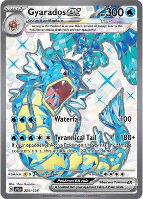 Gyarados ex (225/198) [Scarlet &amp; Violet: Conjunto básico] 