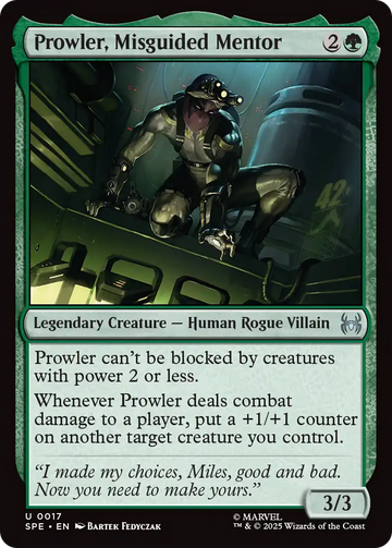Prowler, Misguided Mentor [Marvel's Spider-Man: Eternal-Legal]