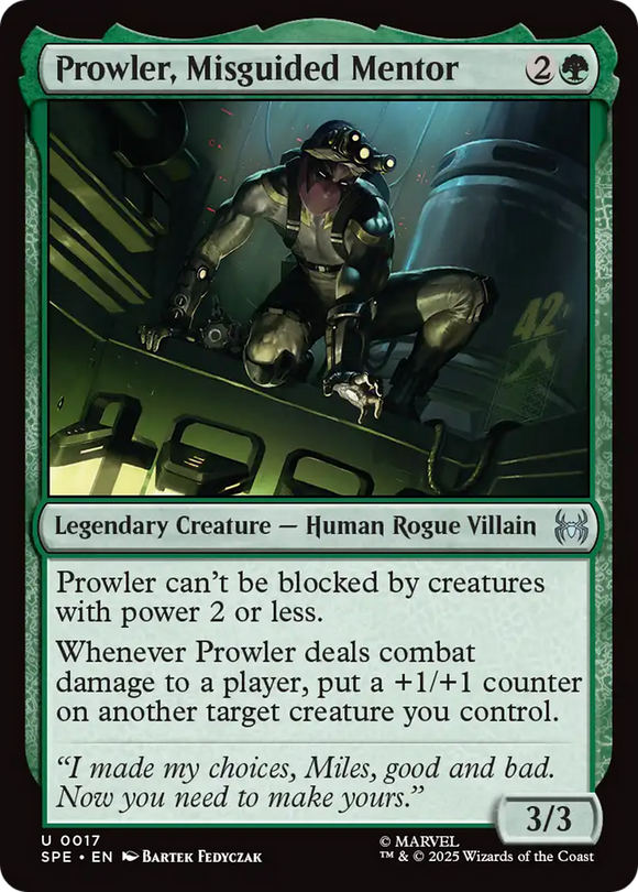 Prowler, Misguided Mentor [Marvel's Spider-Man: Eternal-Legal]