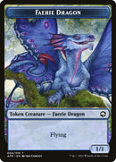 Devil // Faerie Dragon Double-Sided Token [Dungeons & Dragons: Adventures in the Forgotten Realms Tokens]-2
