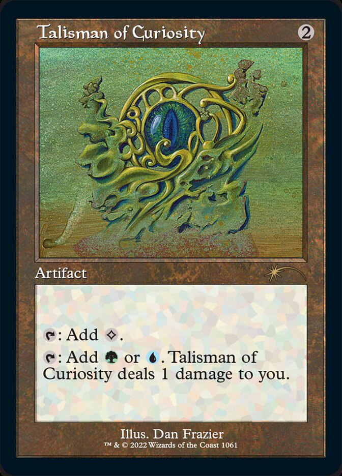 curiosity cards mtg Talisman of Curiosity [Secret Lair Drop Series]